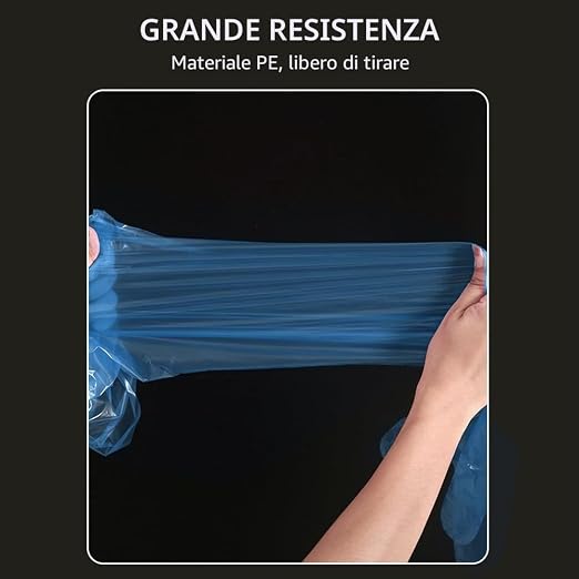 Guanti usa e getta per inseminazione,guanti lunghi in plastica veterinaria,Guanto Impermeabile Trasparente Monouso,a braccio lungo,trasparenti